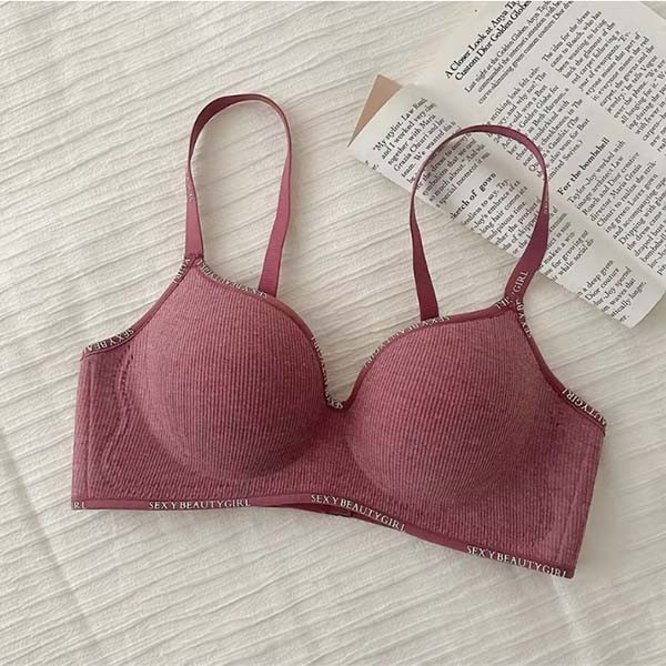 Seamless Breathable Knit Push-Up Comfort Bra